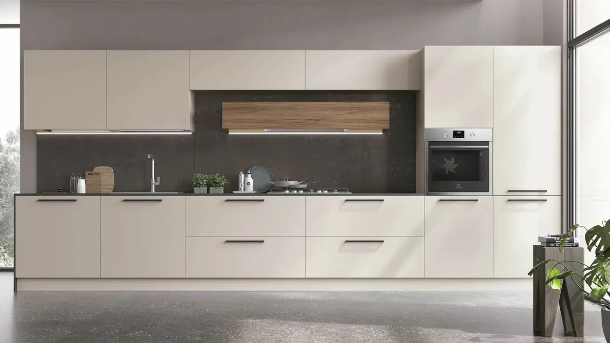 Cucina Moderna lineare Infinity 08 di Stosa