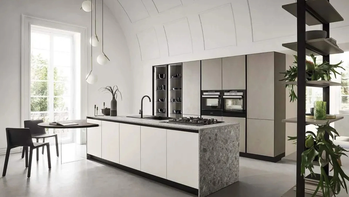 Cucina Moderna con isola Sky 03 Ar-Tre