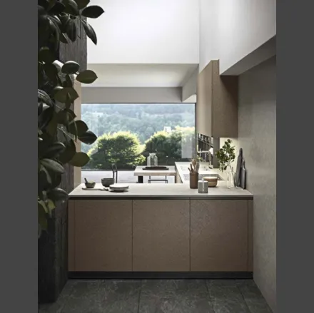 Cucina Moderna angolare Spring Job 02 in laminato di Dibiesse