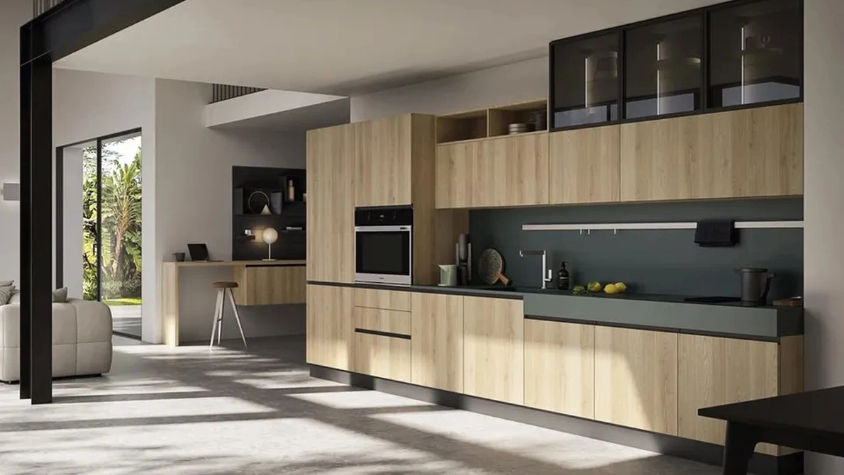 Cucina Moderna lineare Up Design 03 di Ar-Tre