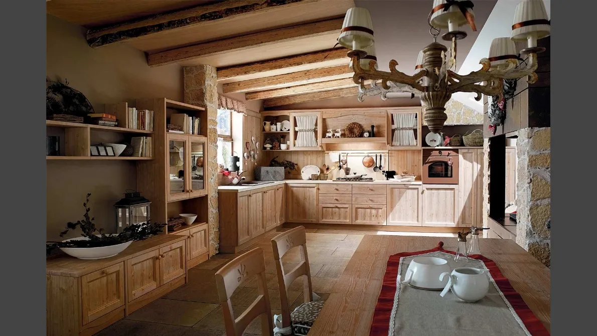 Cucina su misura Everyday Fieno Talcato di Callesella