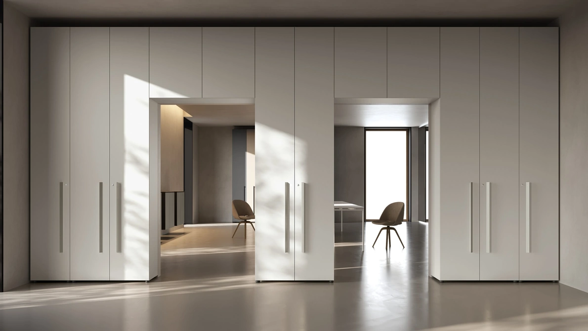 Armadio con vano di passaggio di Colombini Office