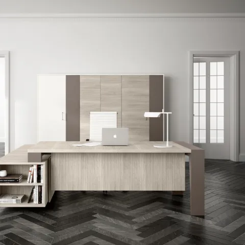 Mobile Ufficio Direzionale in melaminico e laccato opaco GO 02 di Colombini Office