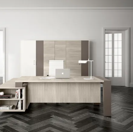 Mobile Ufficio Direzionale in melaminico e laccato opaco GO 02 di Colombini Office