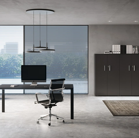 Scrivania Direzionale Loft Executive anello aperto di Colombini Office