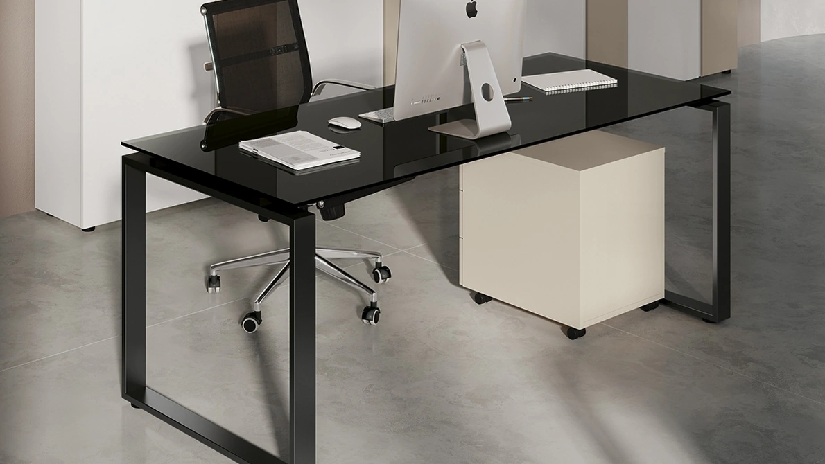Scrivania Direzionale Loft Executive anello chiuso di Colombini Office