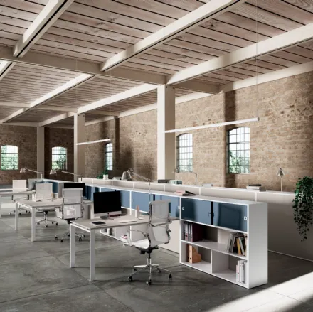 Scrivania Operativa Loft Underground 02 di Colombini Office