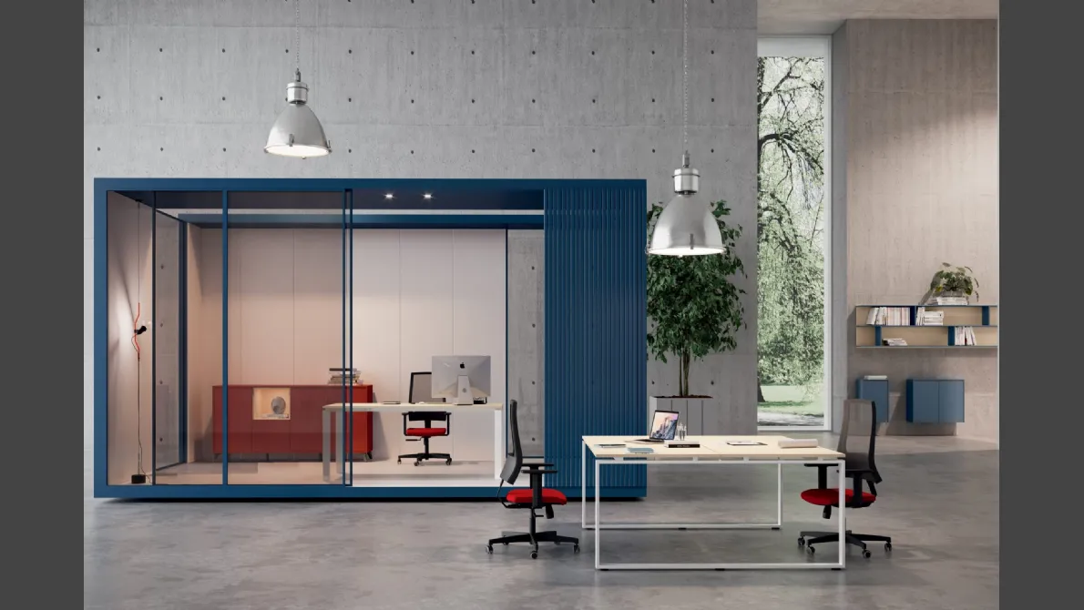 Scrivania Operativa Loft Underground 03 di Colombini Office