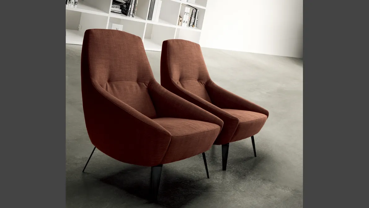 Poltroncina ospiti e attesa 01 di Colombini Office