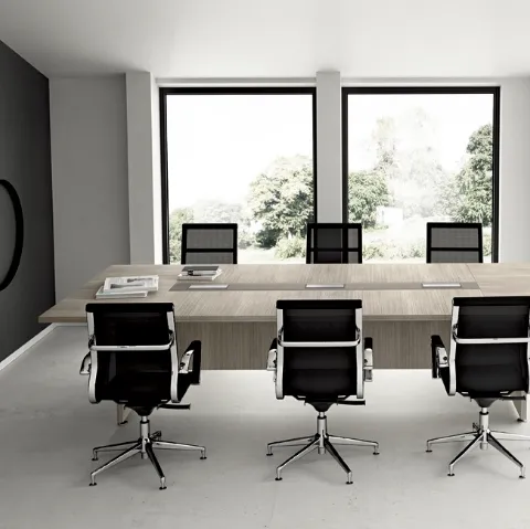 Seduta Operativa 11 in tessuto traspirante Nero di Colombini Office