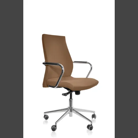 Seduta Operativa 21 ergonomica in tessuto imbottito con braccioli e ruote di Colombini Office