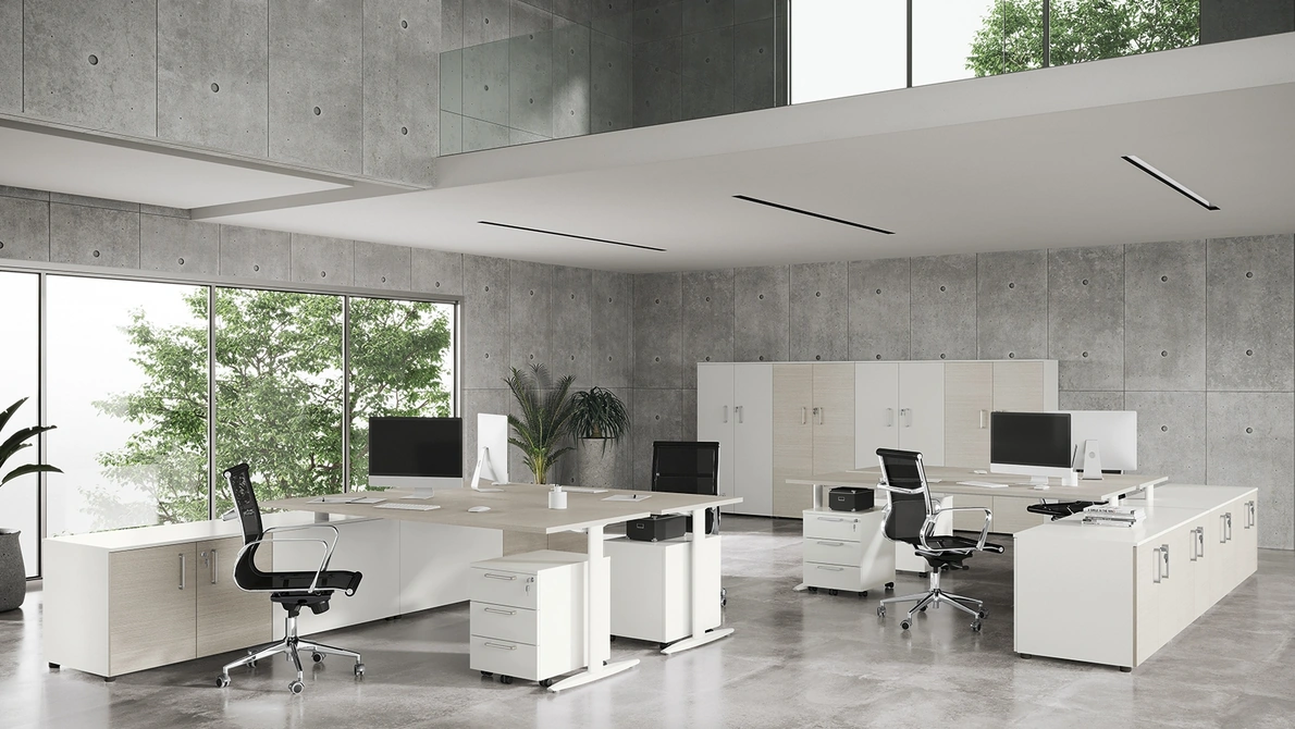 Scrivania Operativa Teko Smart di Colombini Office